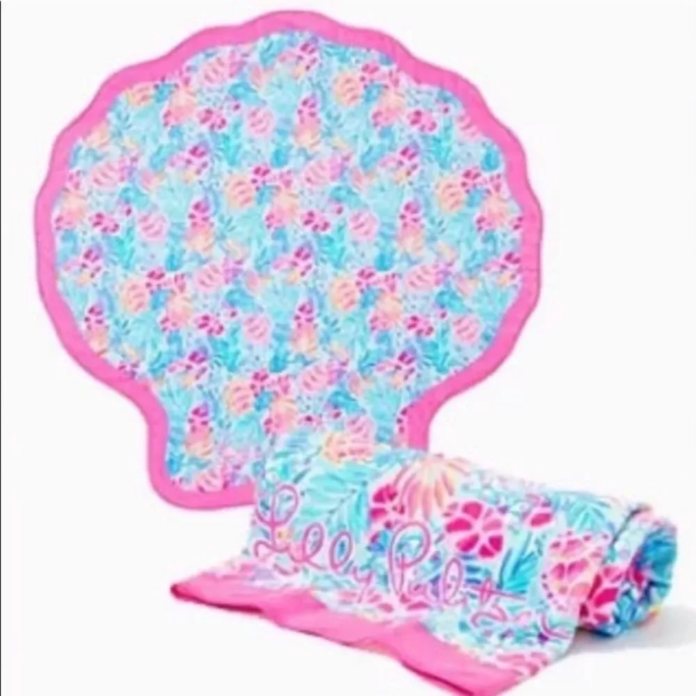 Lilly Pulitzer Shell Beach Towel ‎ Large 60